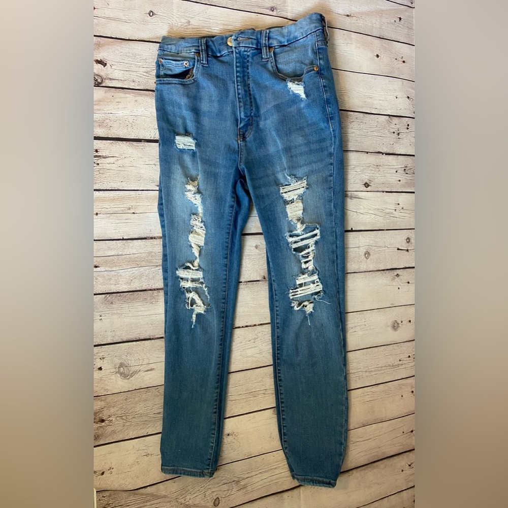 Like New Women’s Aeropostale Super High Rise Curvy Jeggings Size 10 Regular